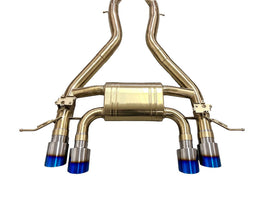 MAD BMW M3 M4 S58 G80 G82 Axle Back Titanium - Chance Motorsports Mastery of Art & Design Exhaust