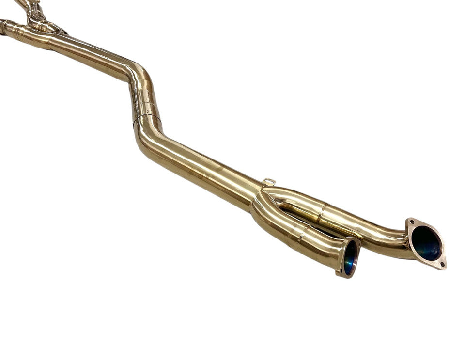 MAD BMW M3 M4 S58 G80 G82 Single Midpipe Titanium - Chance Motorsports Mastery of Art & Design Exhaust